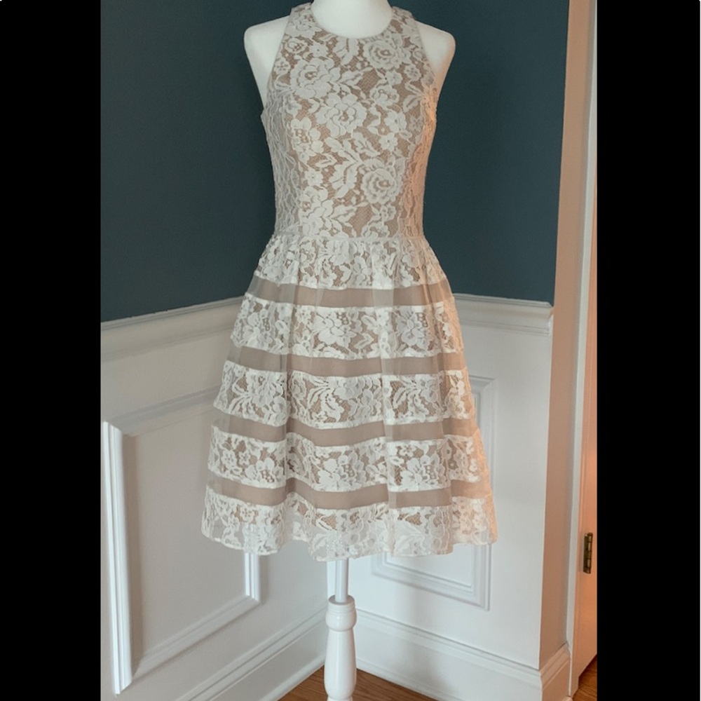 Aqua Lace dress